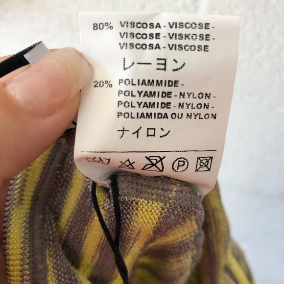 Missoni Striped tights NIB sz: Small - Picture 8 of 11